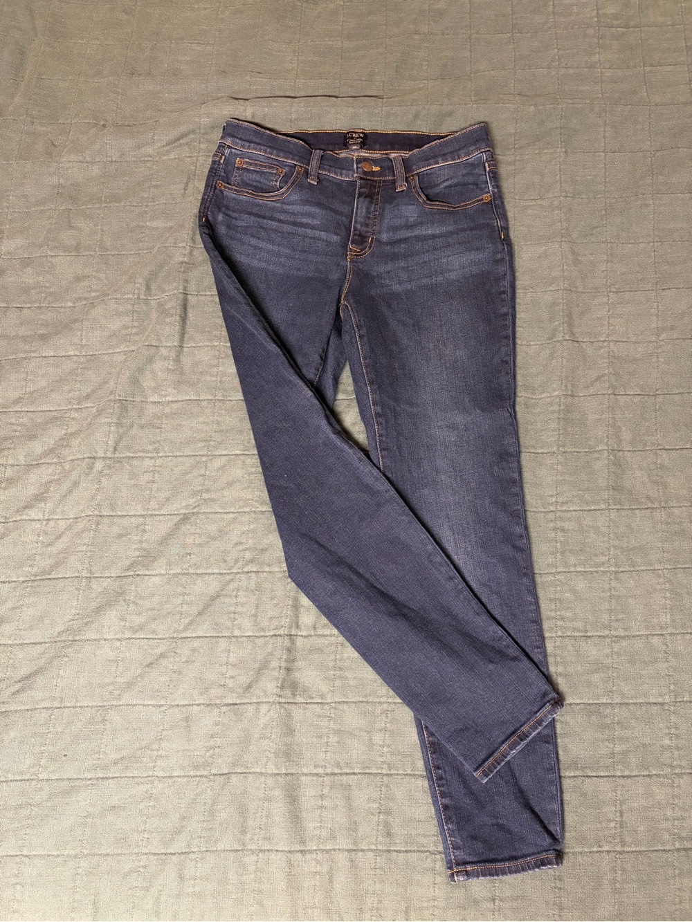 J. Crew Dark Indigo Skinny Jeans